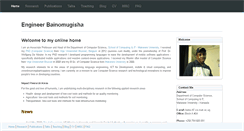 Desktop Screenshot of ibaino.net